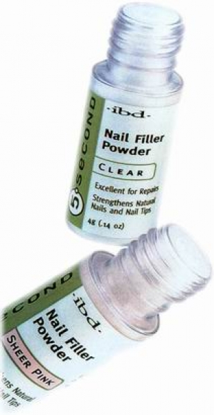 IBD Nail Filler puder Klar 4 g