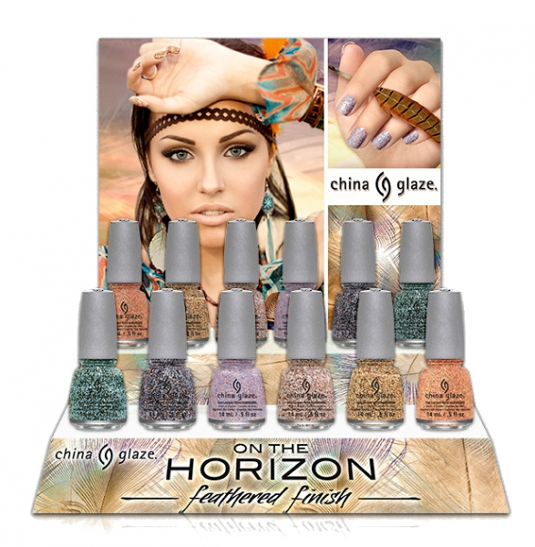 China Glaze Horizon Collection 12 er Display